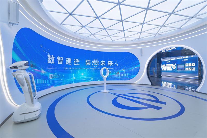 山西建投建筑產(chǎn)業(yè)現(xiàn)代化展廳設計施工